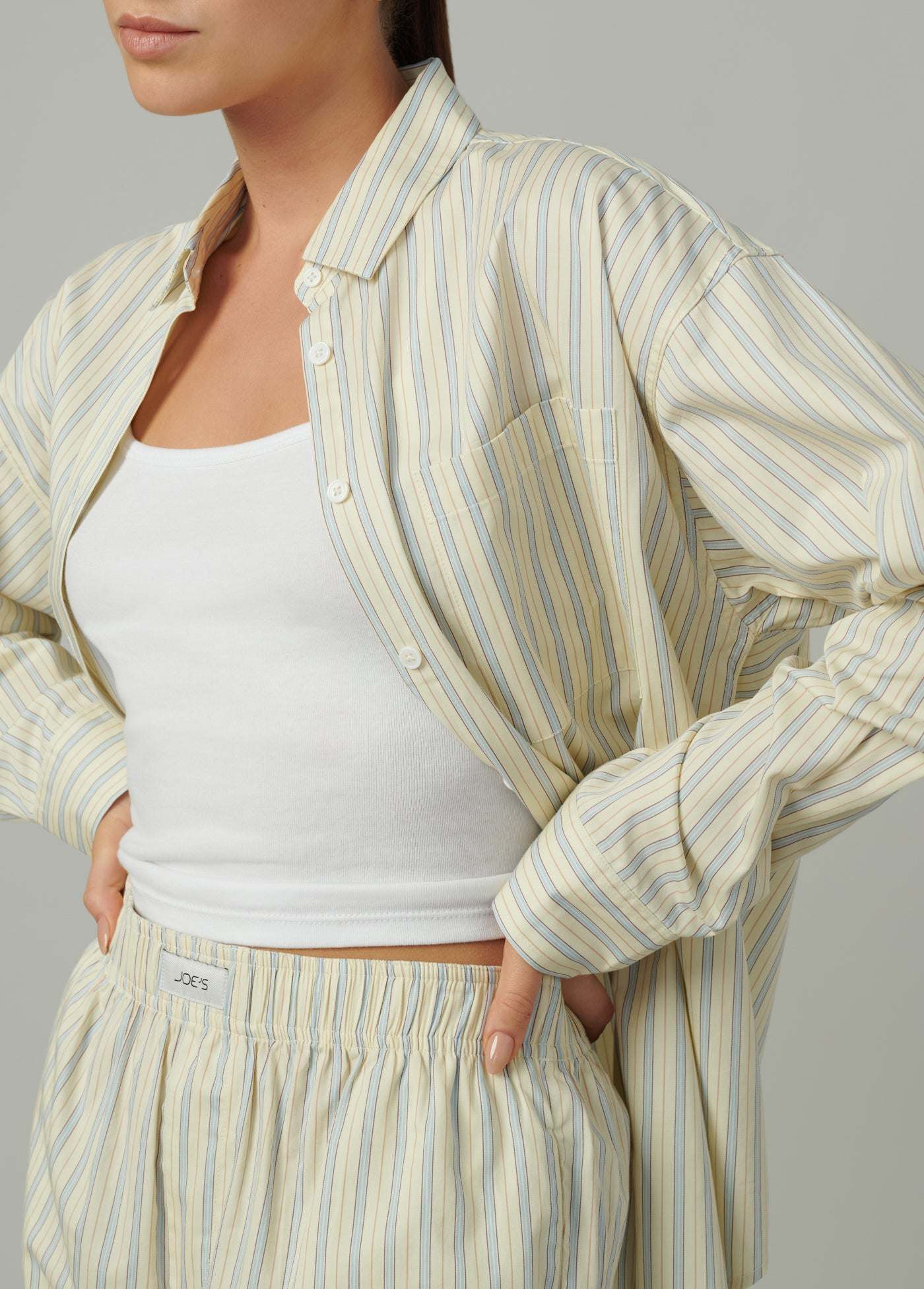 THE BOYFRIEND BUTTON DOWN SHIRT - XL - Image 33